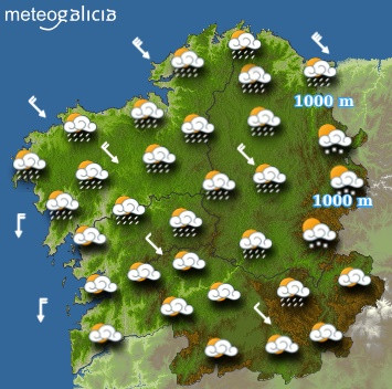 Predicciones para este miércoles: cambia el tiempo con lluvias e incluso nieve