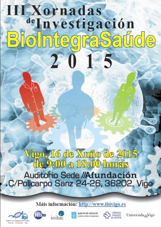 III Xornadas BioIntegraSaúde 2015 en Vigo o día 16