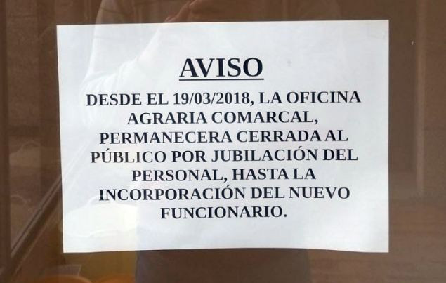 Imposible repoblar el rural si la Xunta desmantela las oficinas agrarias, critica un sindicato