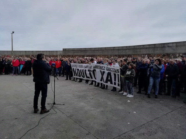 Pesca.- Más de 1.000 personas piden en Carnota el indulto para el expresidente de los 'percebeiros' de Lira