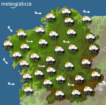 Predicciones para el lunes: la tarde traerá mejoría tras una mañana lluviosa