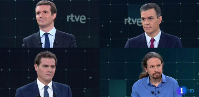 Cataluña enfrenta a todos los partidos en el debate de TVE