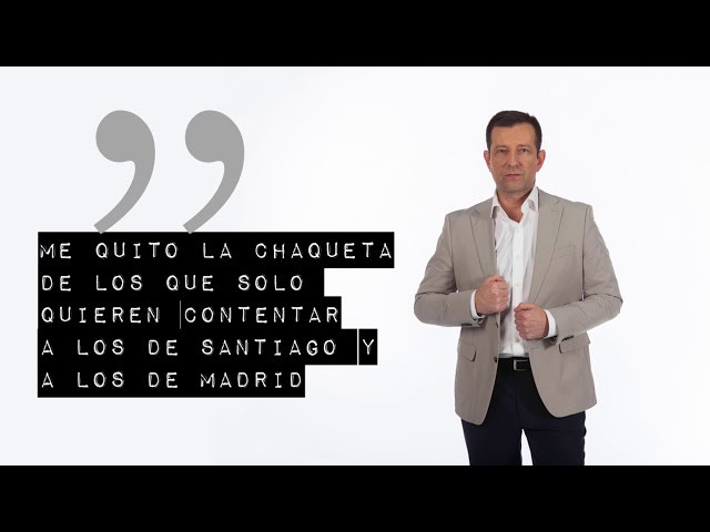 ​(VÍDEO) La peculiar campaña del candidato “cambia chaquetas” de Ciudadanos en Ferrol