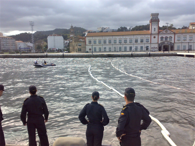 La Escuela Naval Militar de Marín (Pontevedra) mantiene un año más la certificación de su Sistema de Gestión Ambiental