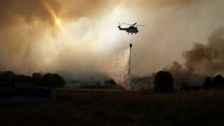 A Xunta dá por controlado un lume forestal en Lobios