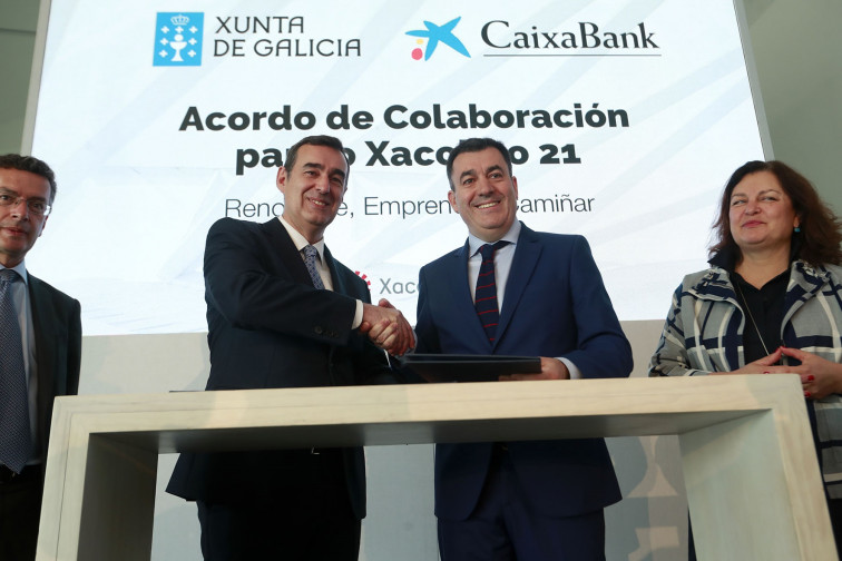 CaixaBank empieza a preparar el Xacobeo 2021 con una línea de financiación de 1.000 millones