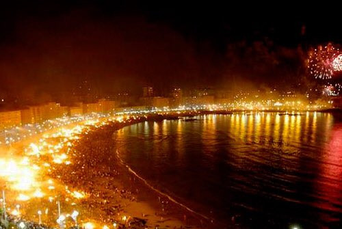 Este San Juan en A Coruña no se podrá bajar a las playas para prevenir contagios