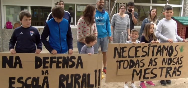 Otra protesta por falta de profesores de infantil para una zona rural