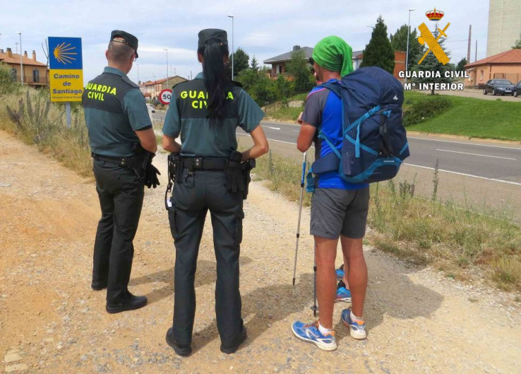 Protégete en el Camino de Santiago con esta nueva herramienta móvil de la Guardia Civil de la Guardia Civil