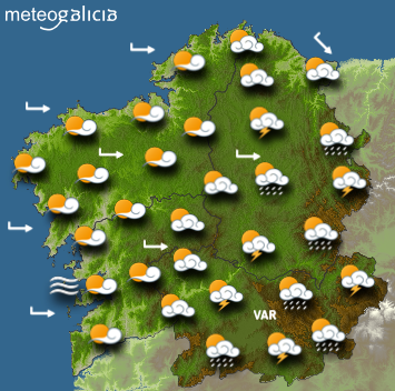 El tiempo para el martes: llegan las nubes y puede que tormentas