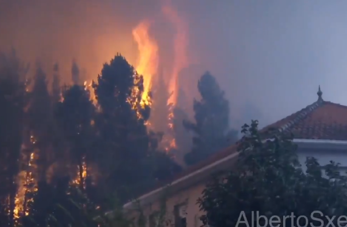 Policía Nacional cifra en más de 700 hectáreas el incendio de Monforte frente las 465 calculadas por la Xunta