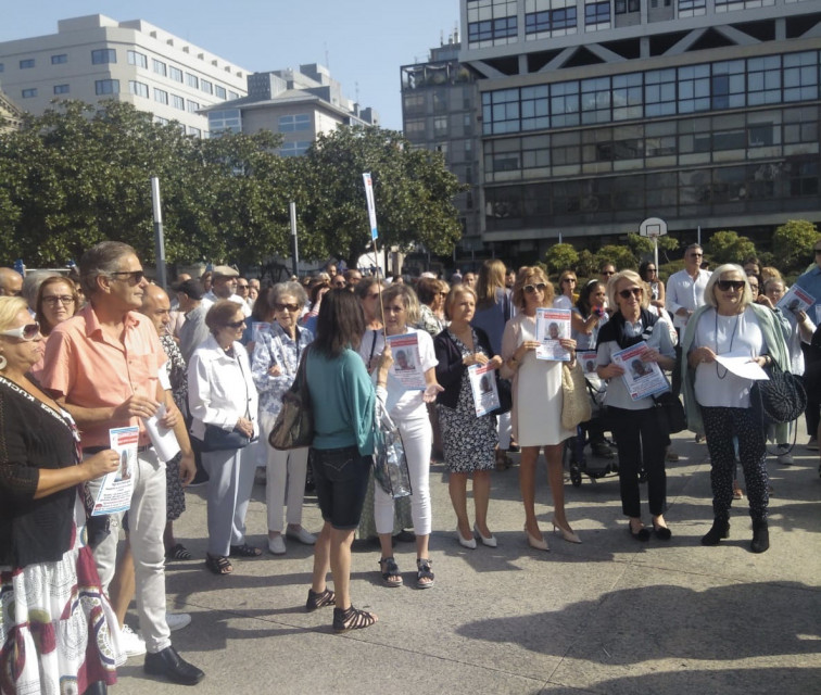 Una multitud arropó a la familia de Yago, desaparecido en Ortigueira: 