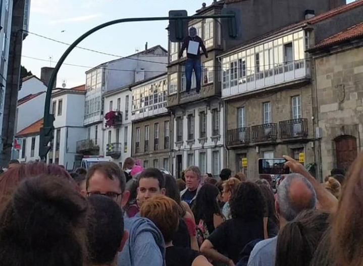 ​Jornada violeta en toda Galicia por las manifestaciones contra el crimen de Valga