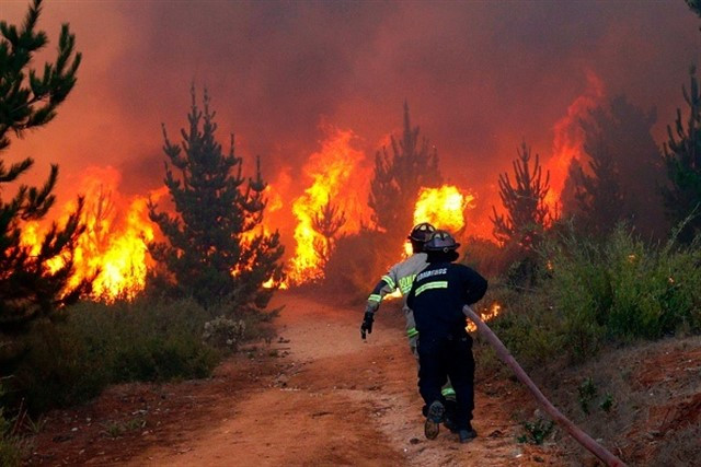 Galicia se acerca al clima de Australia y a sus incendios incontrolables