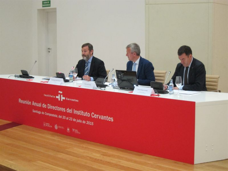 A Xunta e o Instituto Cervantes traballarán nun convenio de colaboración para ensinar galego nas súas sedes