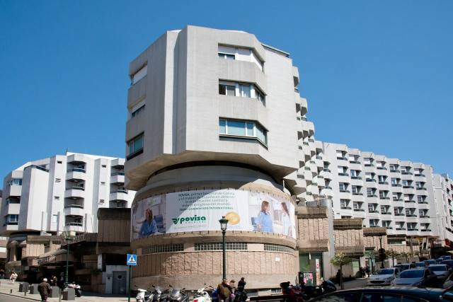 Fachada del Hospital Povisa de Vigo.