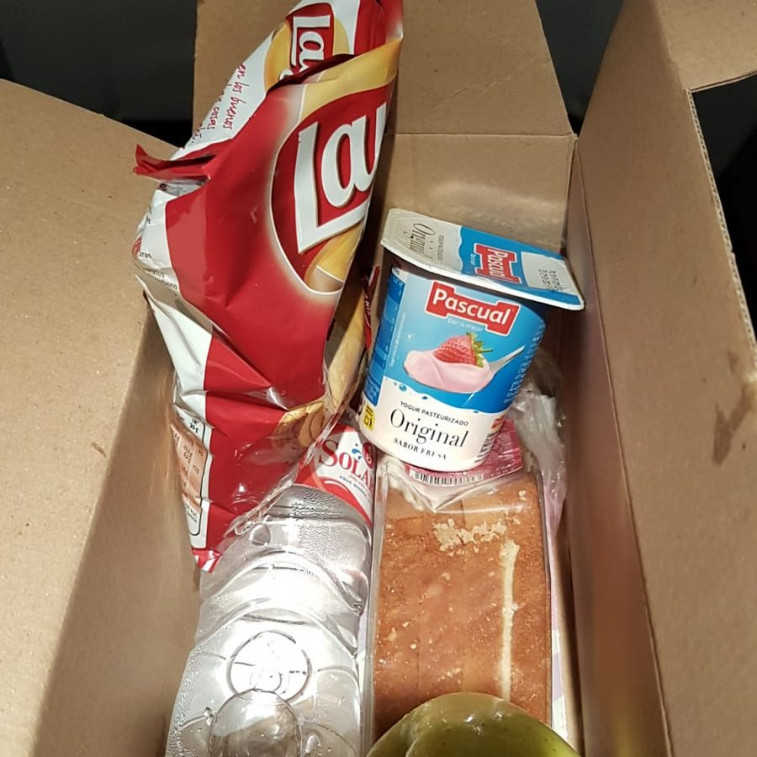 ​Quejas de los antidisturbios gallegos desplazados en Cataluña por la comida en El Prat