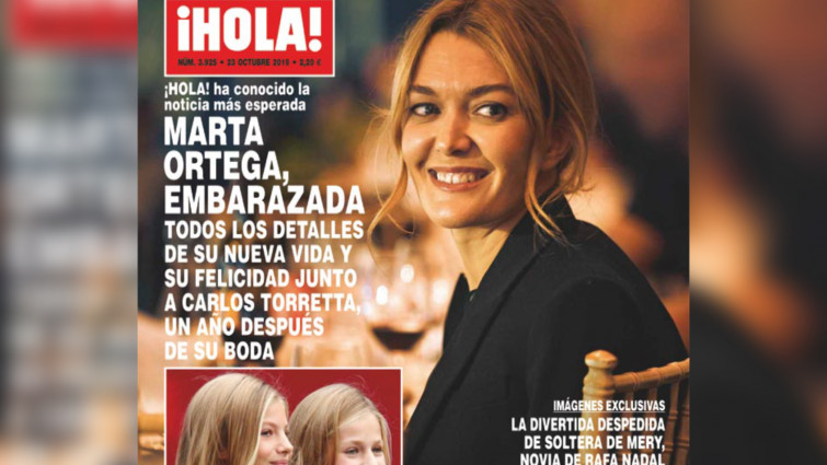 Marta Ortega, principal heredera del imperio Inditex, espera su segundo hijo (vídeo)