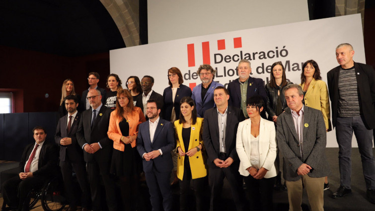 ​El BNG firma un acuerdo en defensa de la autodeterminación y la libertad de los presos catalanes