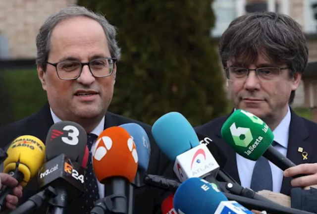 Un acusado de terrorismo confiesa recibir encargos para Gandalf (Torra) y Lisa (Puigdemont)