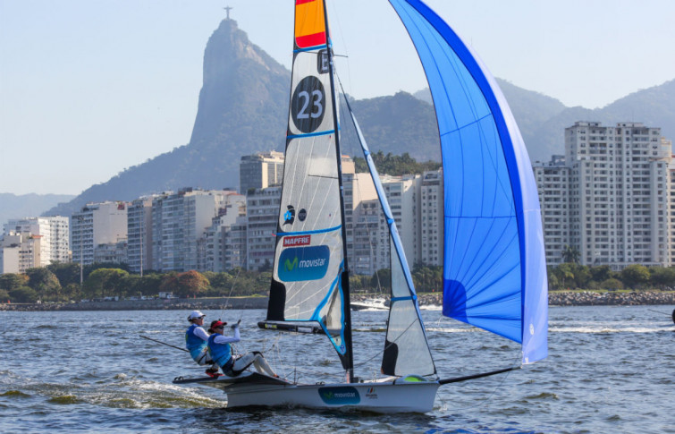 Támara Echegoyen e Berta Betanzos pelexan polo podio da Semana Internacional de Río de Janeiro