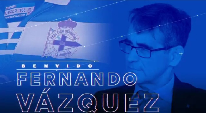 El Deportivo de La Coruña confirma a Fernando Vázquez como técnico