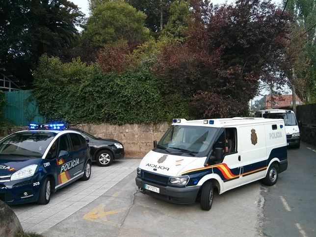 Diez detenidos en una operación policial contra el narcotráfico llegan a los juzgados de Vigo