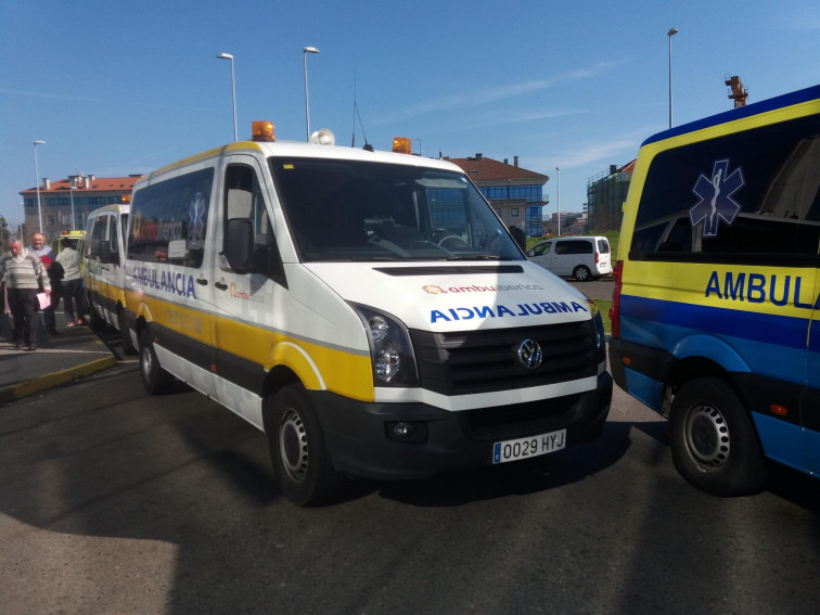 Un conductor de ambulancia da positivo en cocaína y anfetaminas durante un control de drogas en Ribeira