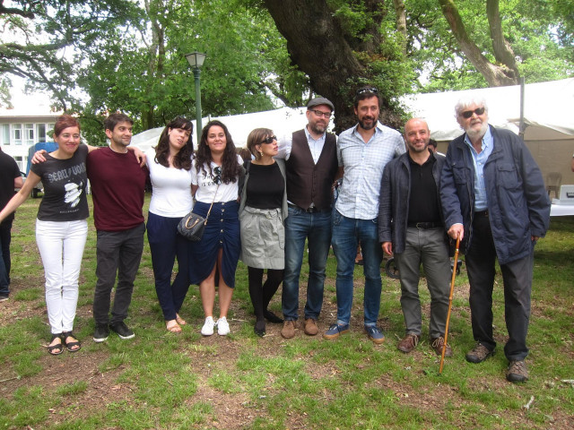 Noriega, Villares, Beiras, Yolanda Díaz, Paula Quinteiro y Gómez-Reino