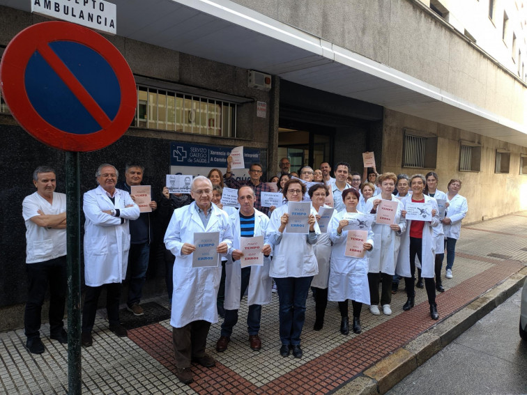 Los trabajadores de los centros de salud del SERGAS vuelven a protestar contra la falta de personal