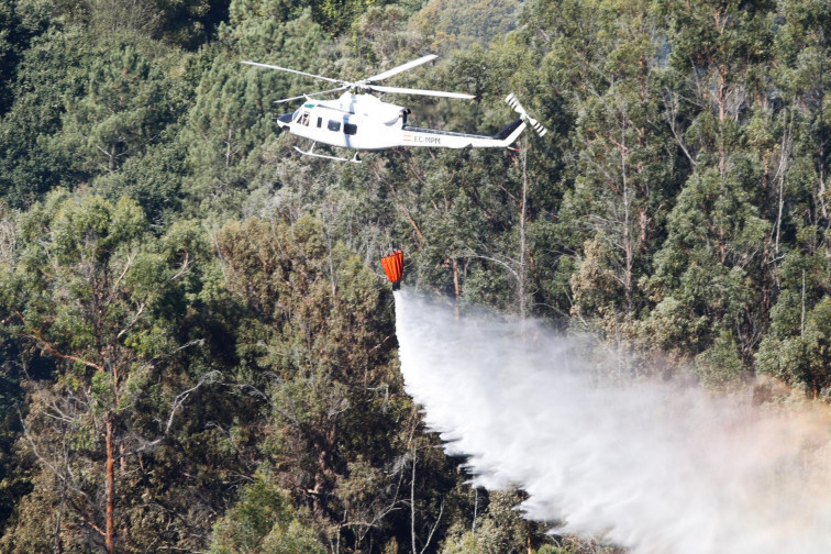 Incendio en Vilamartín de Valdeorras calcina más de 20 hectáreas