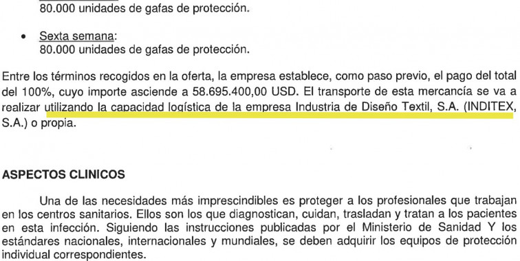 Inditex y Amancio Ortega están trayendo gratis millones de equipos y test contra el coronavirus