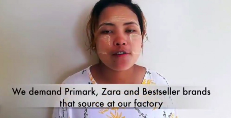 Despidos por pedir mascarillas y crear sindicato en proveedor de Inditex, denuncian activistas de Myanmar