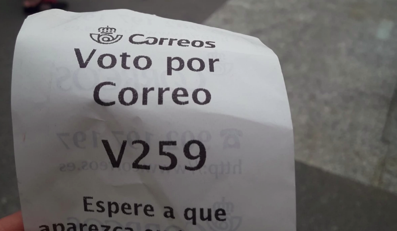 Voto por correo