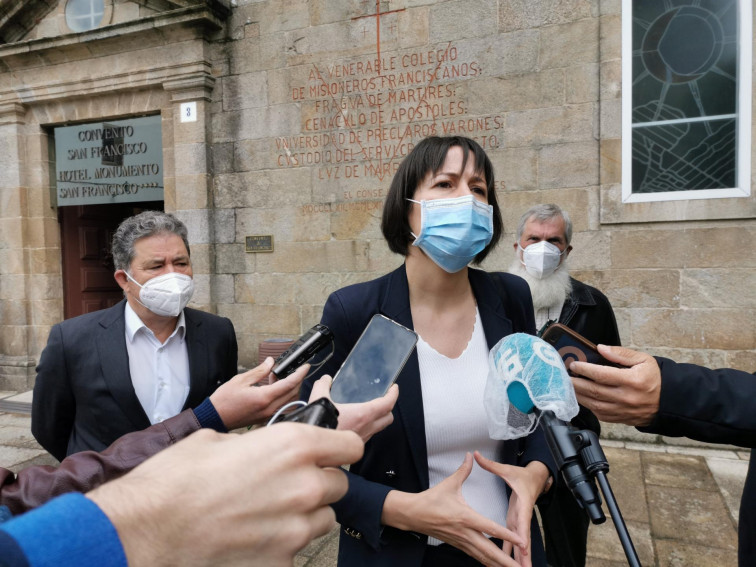 La TVG tapa las palabras solo de la líder del Bloque y se lleva una recriminación de la Justicia