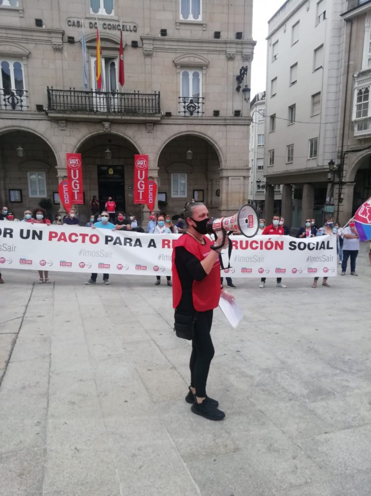 UGT y Comisiones salen a la calle para demandar una recuperación que blinde los servicios públicos y mejore su calidad