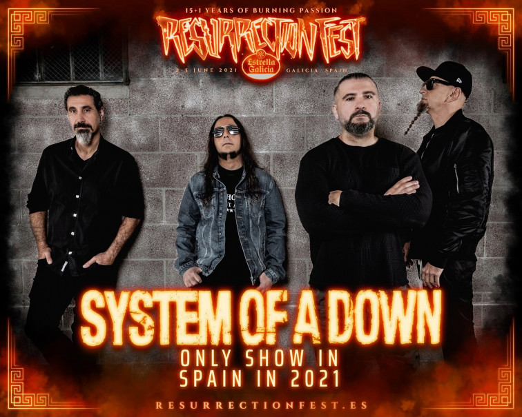 System of a Down, Korn y Deftones son las primeras confirmaciones para el Resurrection Fest 2021