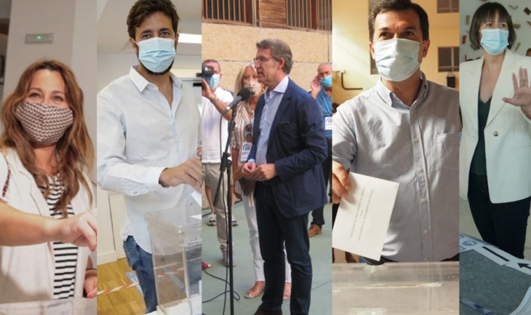 Los candidatos votan entre una alta participación y la incógnita de cómo afectará el coronavirus al resultado del #12J