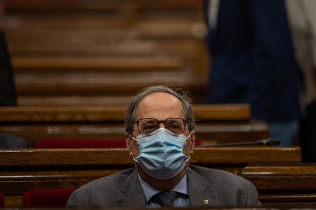 ​¿Afecta el calor al President Quim Torra?