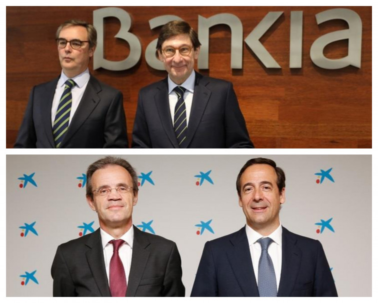 ​CaixaBank y Bankia camino de fusionarse para crear el mayor banco de España