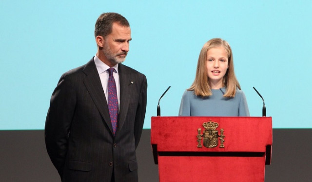 Confinan la clase de la Princesa Leonor por un positivo en Covid-19