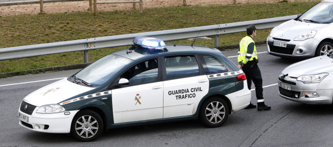 Identifican un motorista a 221 quilómetros por hora pola Autovía do Salnés