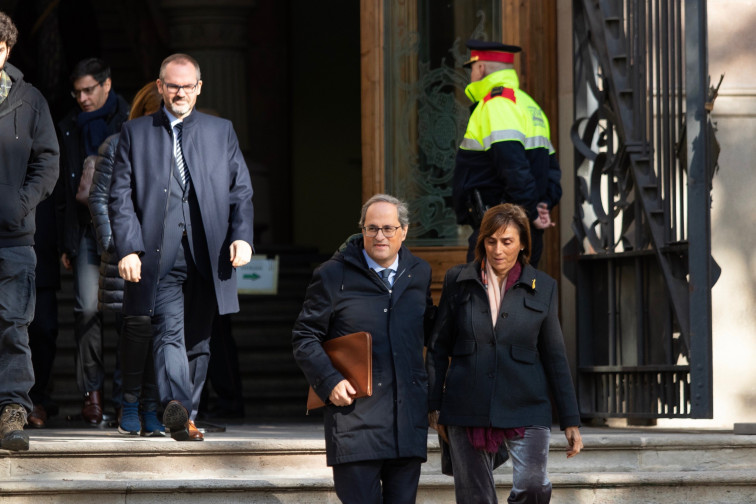 Torra inhabilitado durante año y medio como presidente de Cataluña