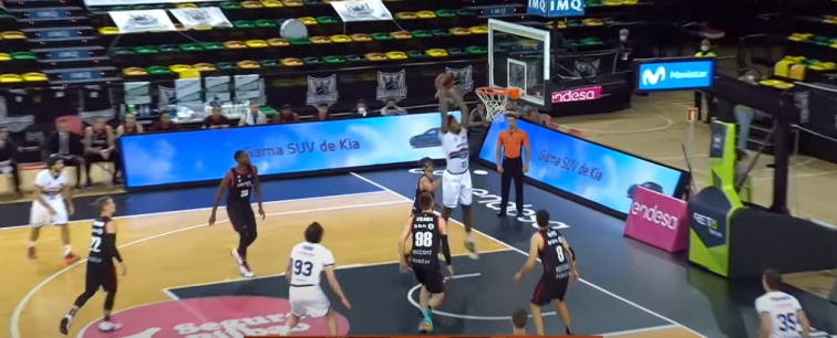 La desaparición de Birutis contribuye a la primera derrota del Obradoiro en Bilbao (vídeo)