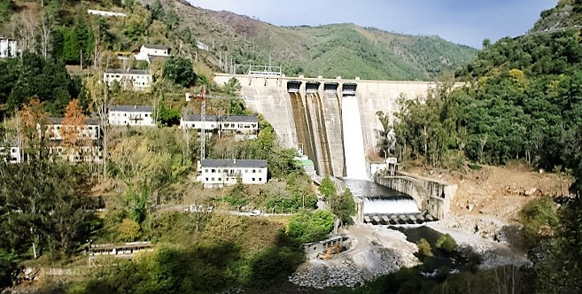 Simulacro de sirenas en el embalse de Os Peares de Naturgy este miércoles y este jueves