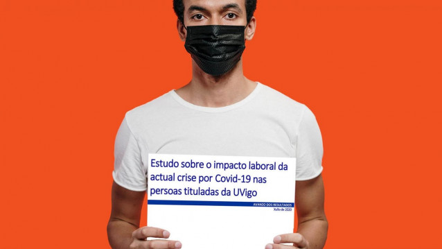 Imagen del 'Estudio sobre el impacto laboral de la actual crisis por COVID-19 en las personas tituladas de la UVigo'