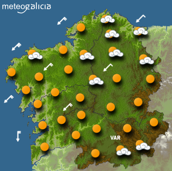 El tiempo para este jueves en Galicia: vuelve el sol y las temperaturas agradables con niebla por la mañana