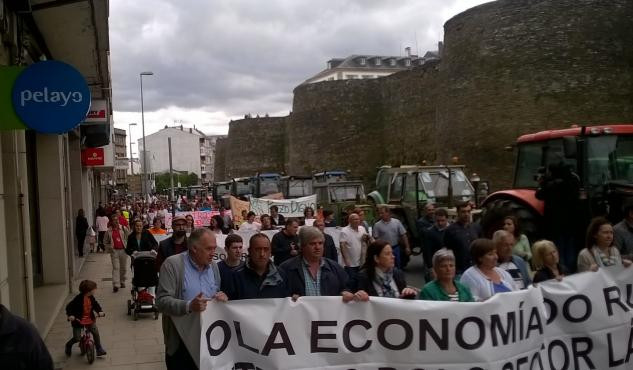 Os gandeiros de Lugo afirman que o prezo do leite non subiu nada, dende a firma do pacto