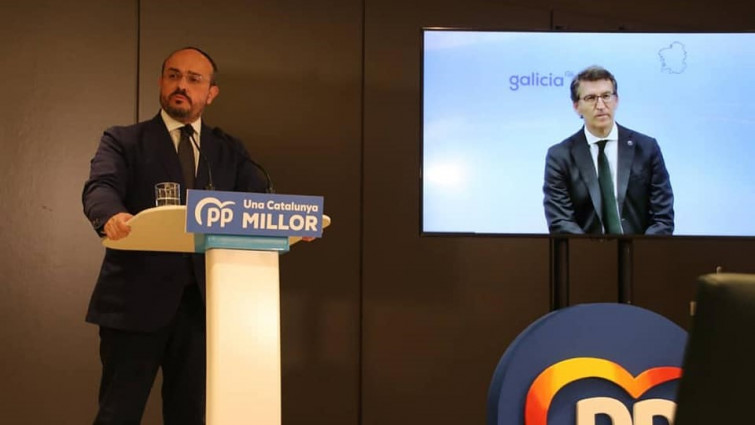 Feijóo evita dudar del liderazgo de Casado, pero recomienda al PP ser más útil y menos ruidoso