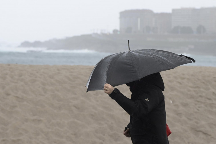 A Coruña y Pontevedra en riesgo amarillo por precipitaciones durante la jornada de mañana